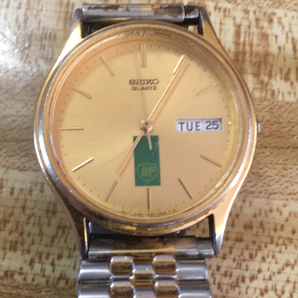 Seiko Glitz Gold Watch